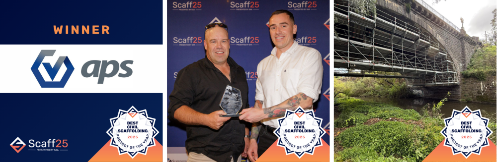 Scaff25 APS Best Civil Project Award