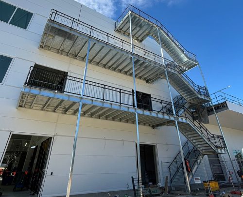 BioNTech mRNA Facility, Engineered Access Stair System