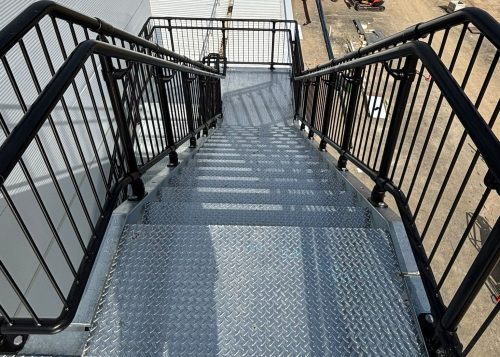 BioNTech mRNA Facility, Engineered Access Stair System